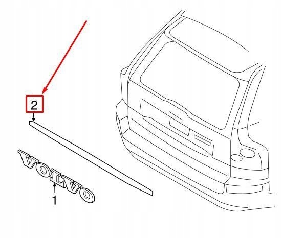 фото №9, Край задній бампера volvo xc90 mk1 оригінальний 30695582