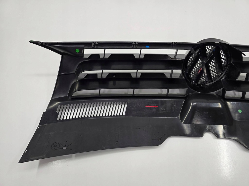 фото №11, Решётка радиатора решётка радиатора бампера do vw t5 lift 7e0 caravelle multivan 10-15 перед