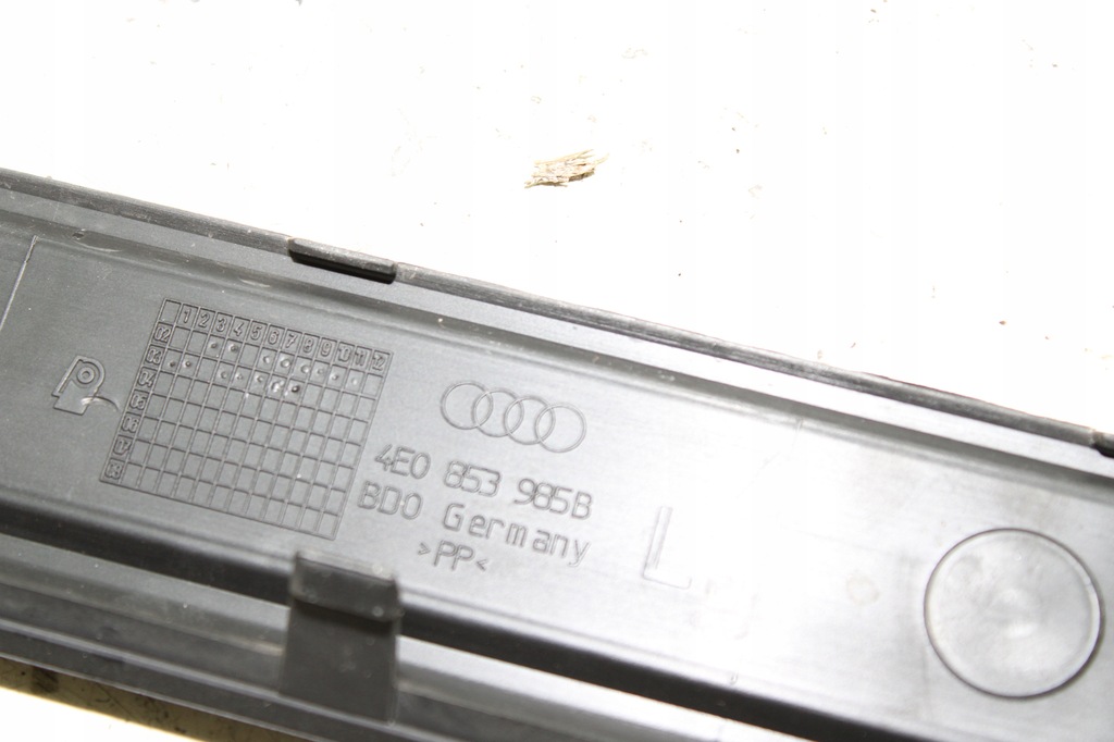 фото №5, 4e0853985b молдинг поріг ліва перед audi a8 d3