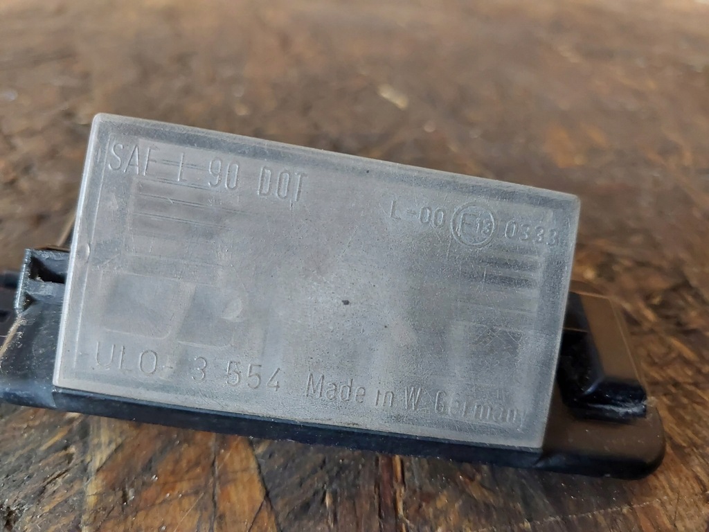 фото №6, Лампа освещение номерного знака bmw e36 sedan оригинал