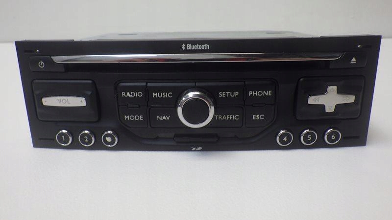 фото №1, Радіо cd навігація citroen c5 iii 96661984zd