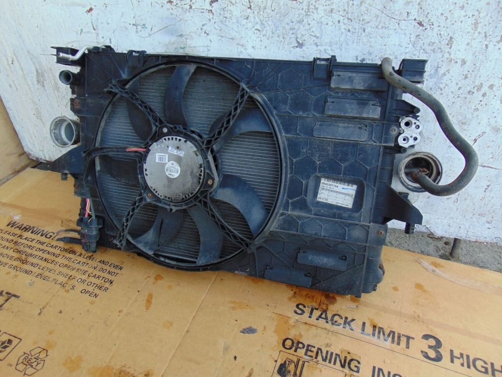 Комплект радіатор вентилятор інтеркулер vw transporter t5 рестайлінг  2010- 2.0tdi Оригінал