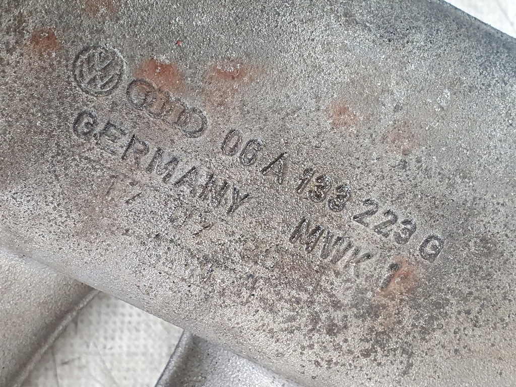 фото №10, Колектор всмоктуючий оригінальний номер 06a133223g audi a3 8l 1.8b 125km 96r.