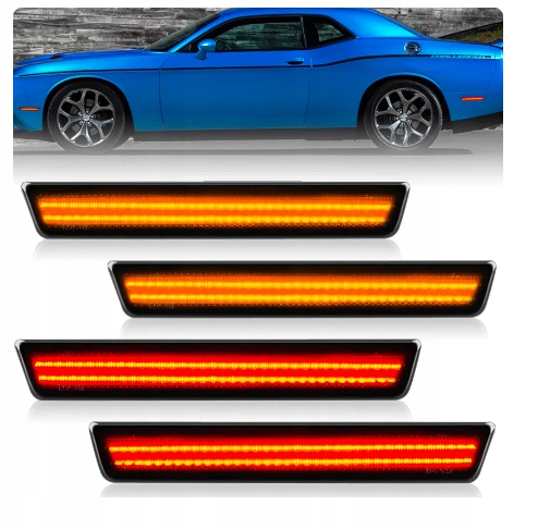 фото №1, Лампи габаритні вогні led dodge challenger 15-22