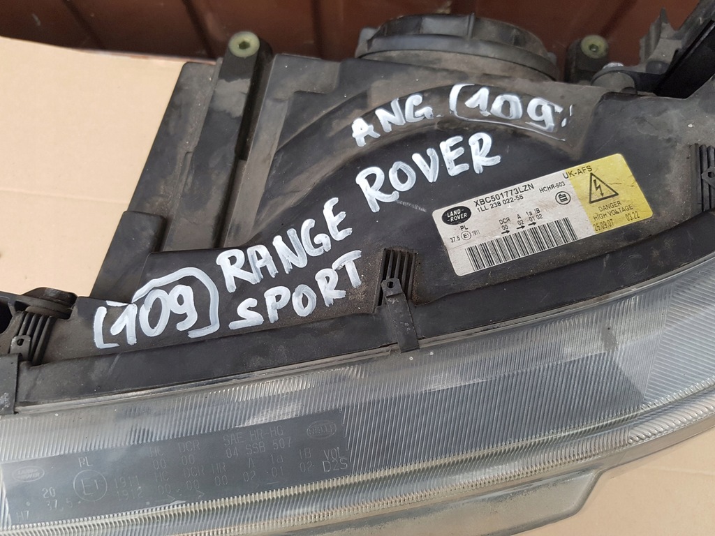 фото №3, Лампа лівий перед ксенон range rover sport anglik