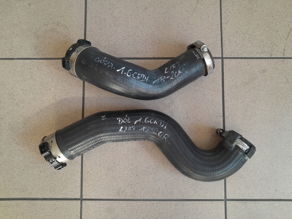 фото №1, Hyundai tucson ii iii lift 2018-21r 1.6crdi waz труба шланг інтеркулер