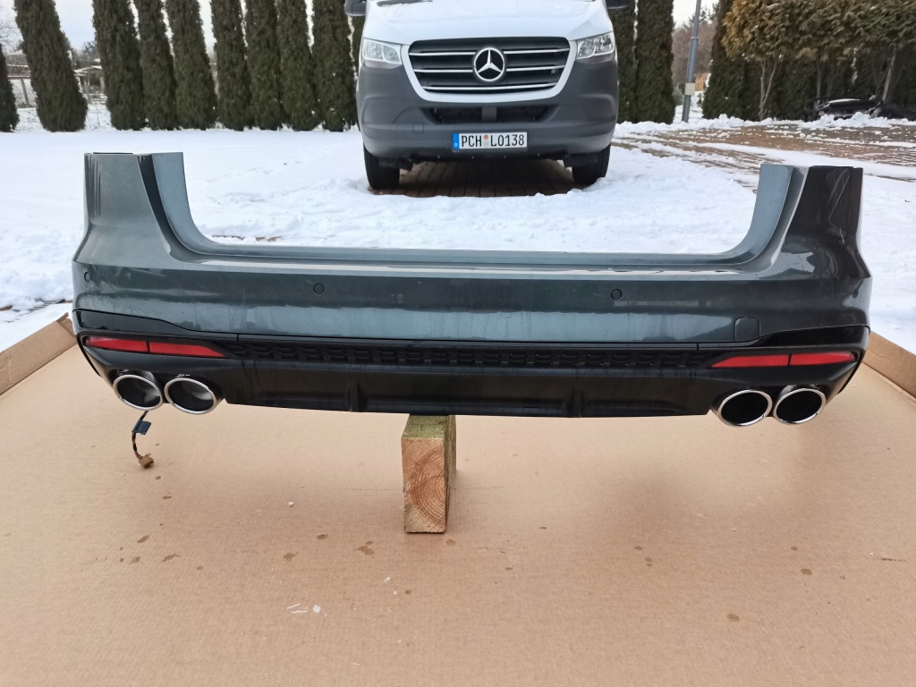 фото №1, Audi s4 8w бампер задняя face lift combi variant 6xpdc