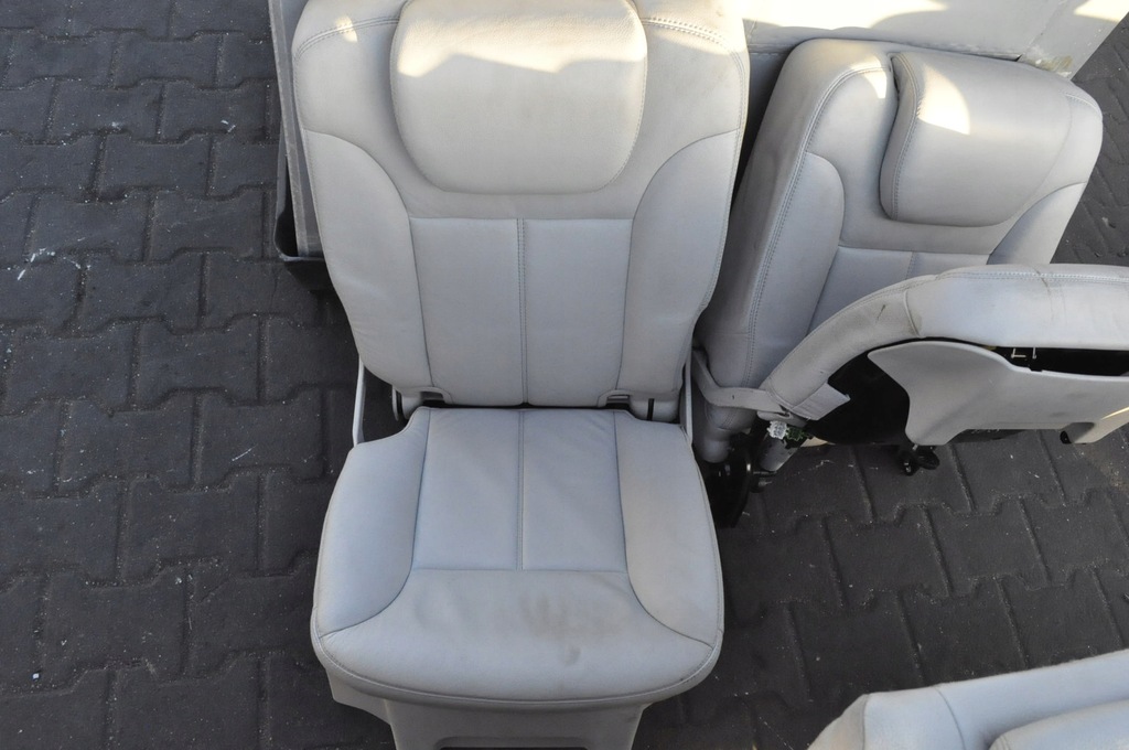 фото №5, Mercedes gl x164 сидіння з пам'ять заднє сидіння 2 також 3 ряд обшивки англійські