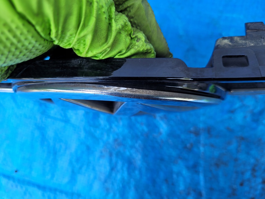 фото №12, Vw sharan ii 2 | решётка радиатора решётка радиатора хром бампера перед передний logo 7n0853655b