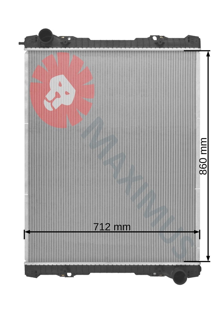 фото №2, Nowa радіатор wody scania p g r t 2004-