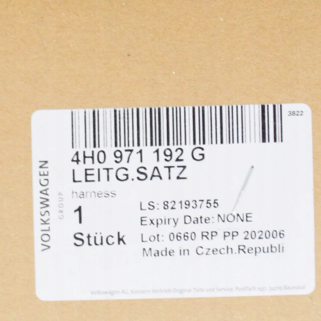 фото №9, Audi a8 4h d4 адаптер проводка кабельний 4h0971192g оригінальний