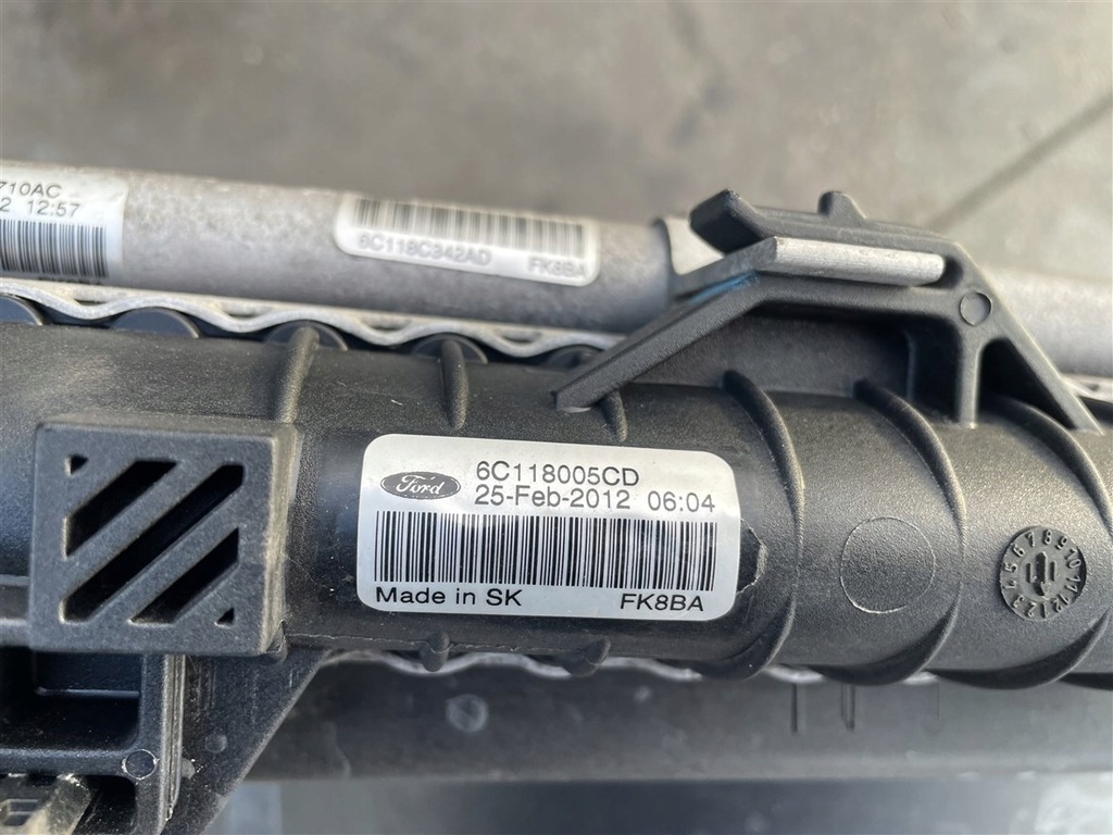 фото №8, Комплект радіатор радіатор вентилятор ford transit mk7