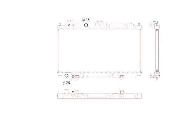 фото №1, Nrf радиатор nissan primera p12 1,9dci nrf