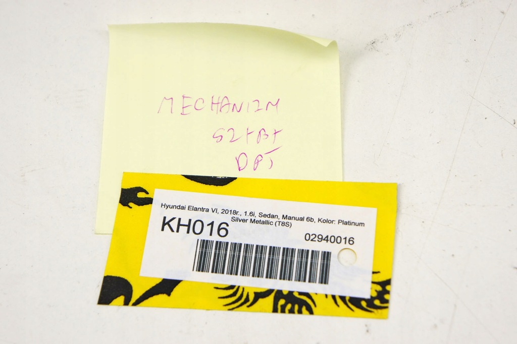 фото №8, Kh016 hyundai elantra vi механизм стекло правый задняя