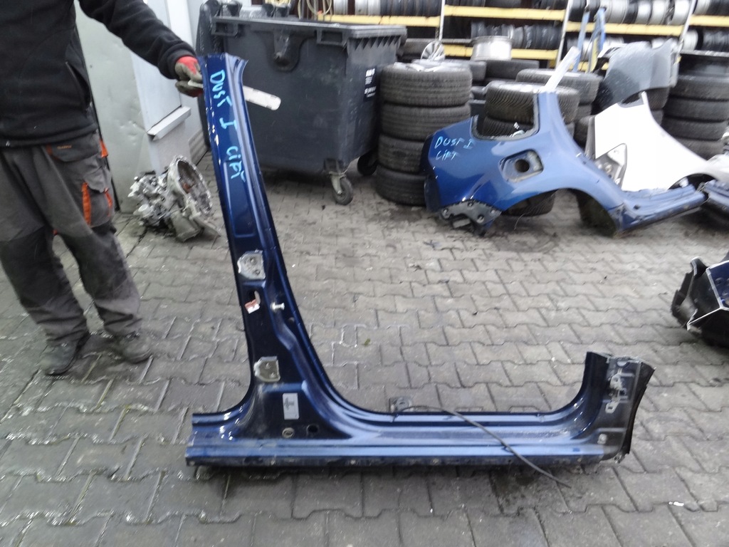 фото №1, Dacia duster 2017 lift блок двигуна поріг правий оригінал