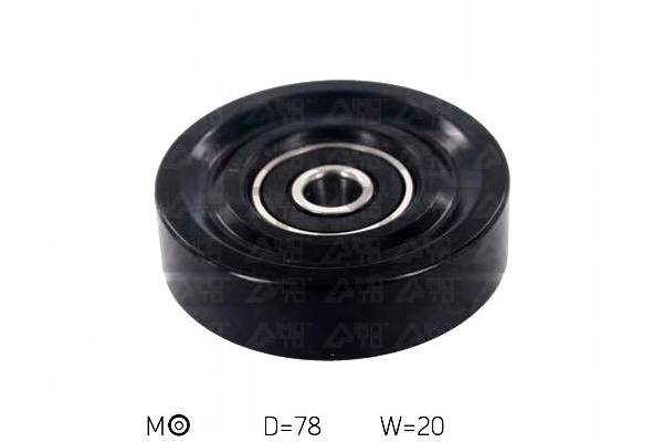 фото №2, Ролик ремінь багаторучний. hyundai accent skf