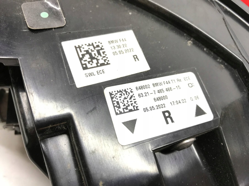 фото №14, Bmw 2 f44 лампа правий задня задня крила 7465466