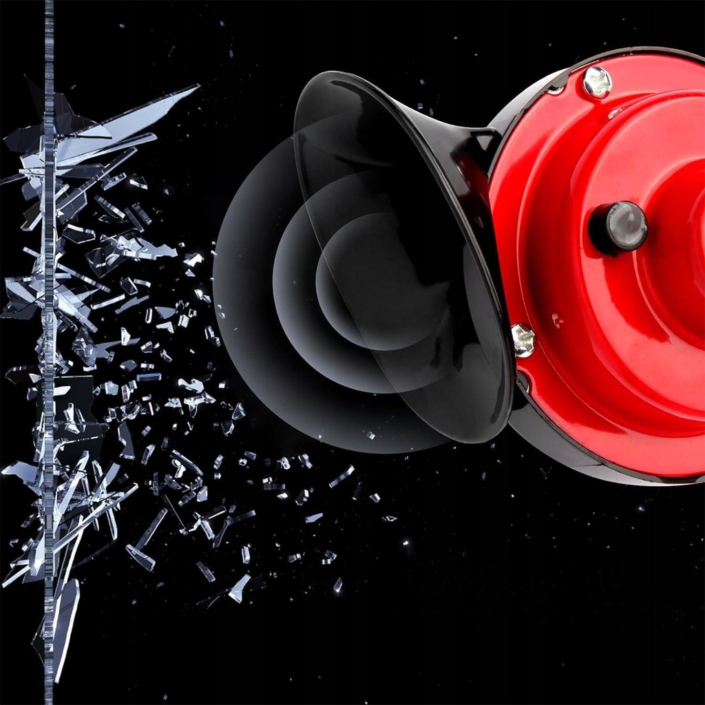 фото №8, 2x клаксон автомобильный dwutonowy сигнал звуковой 12v 300db bardzo громкий