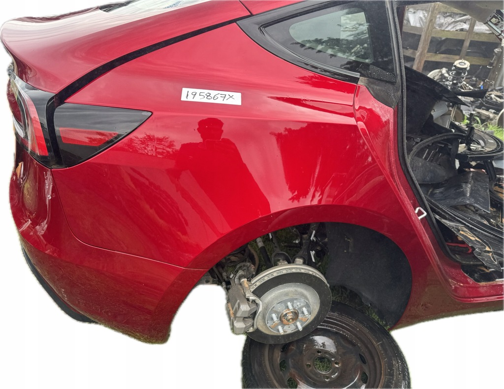 фото №5, Tesla model 3 lift 2024 highland кришка багажника багажника комплектна лампи камера