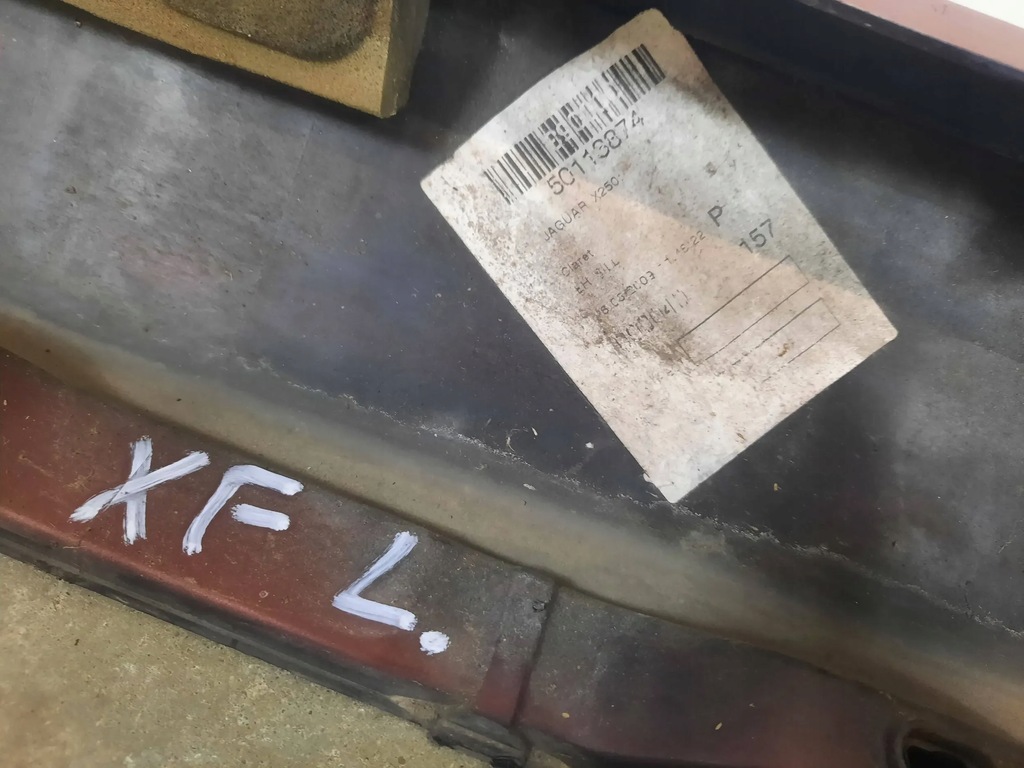 фото №7, Молдинг поріг ліва накладка поріг jaguar xf x250