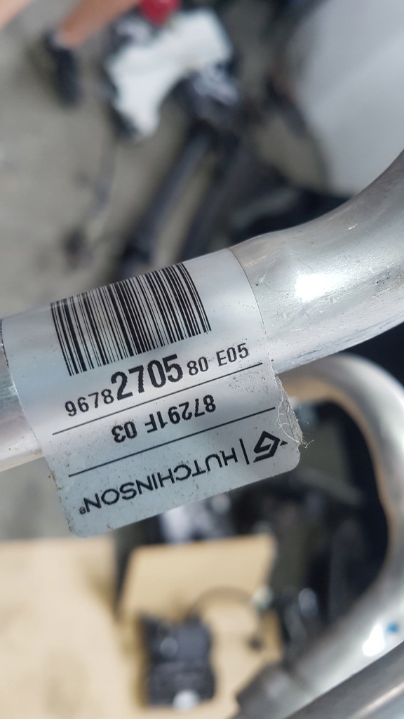 фото №4, Трубки кондиціонера 1.6 hdi шланг peugeot 3008 ii