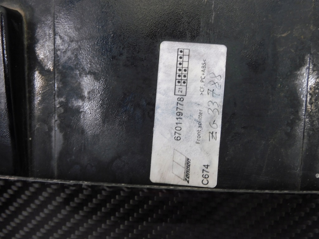 фото №10, Maserati levante спойлер перед карбон 670119778