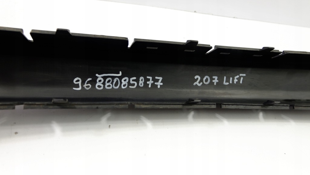 фото №10, Peugeot 207 lift молдинг накладка бампера перед 9688085877