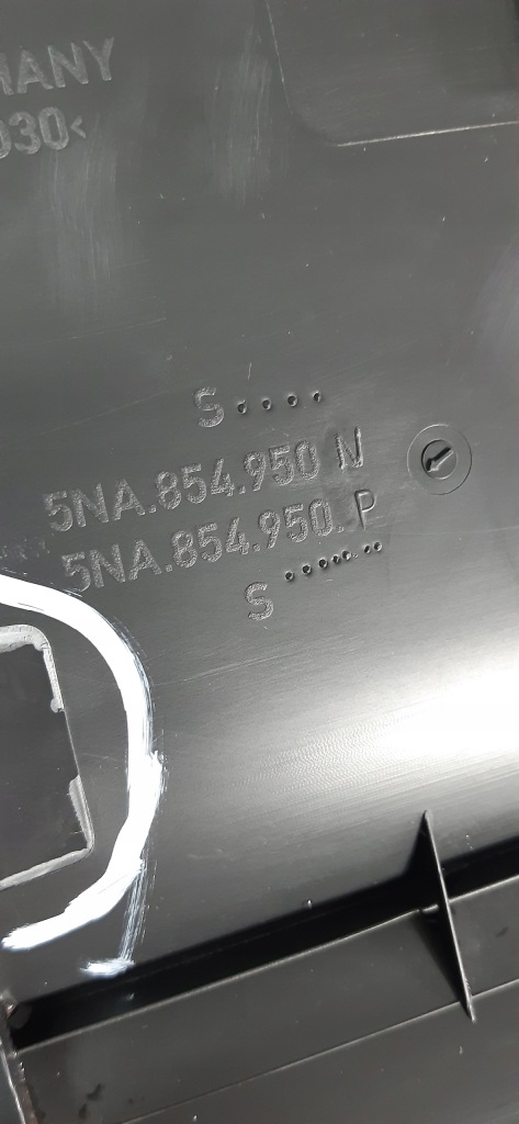 фото №6, Volkswagen tiguan 2016- ii молдинг двері права задня 5na854950n