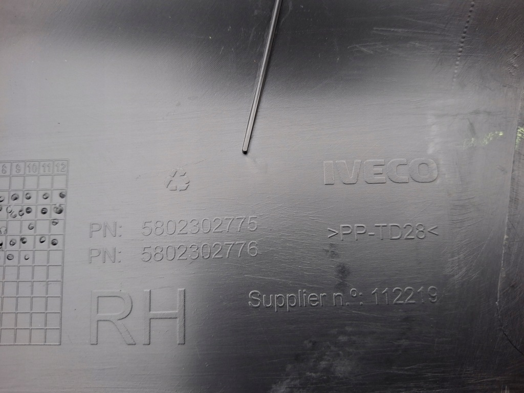 фото №8, Iveco s-way накладка лампы фара накладка защита 5802302775