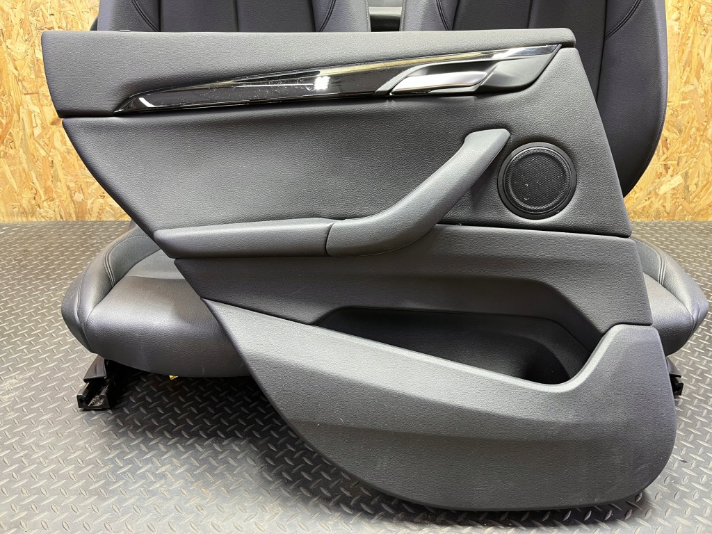 фото №8, Сидіння заднє сидіння обшивки europa czarna шкіра підігрів пам'ять bmw x1 f48