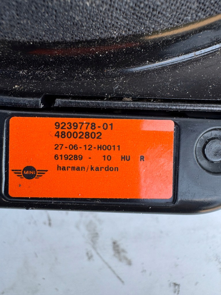 фото №3, Динамик сабвуфер правый левый mini countryman r60 9239778 9239777 - wawa