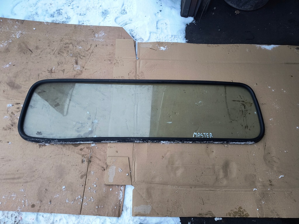 фото №1, Renault master ii lift стекло задняя перегородочная
