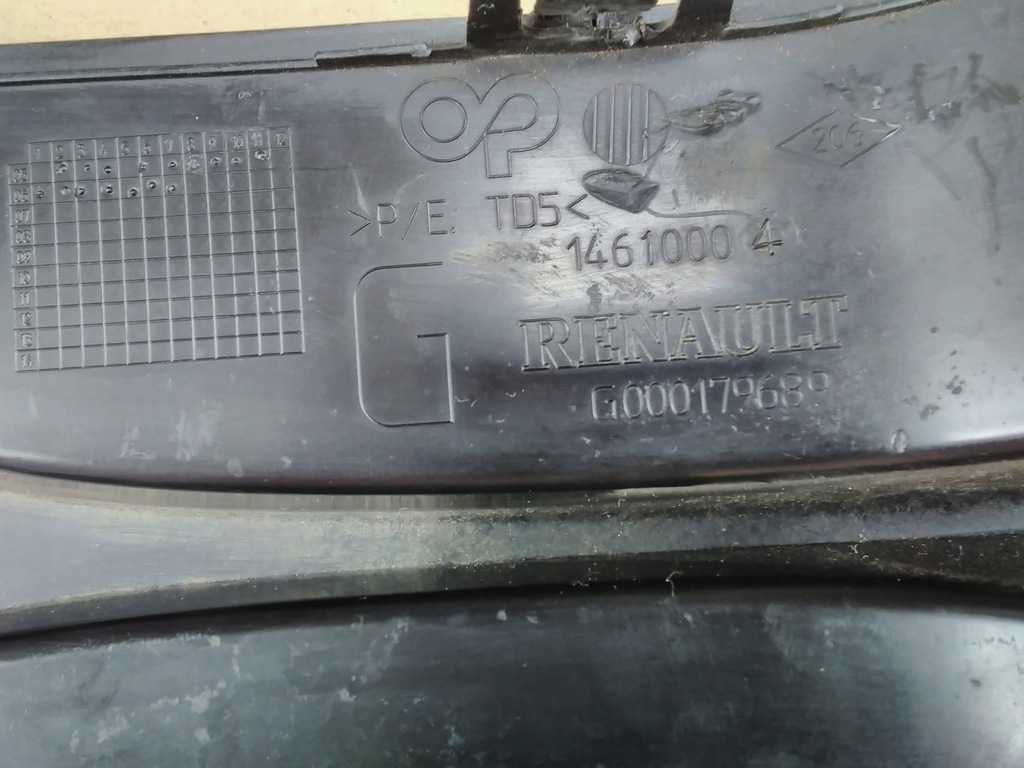 фото №3, Решітка бампера ліва renault espace iv lift