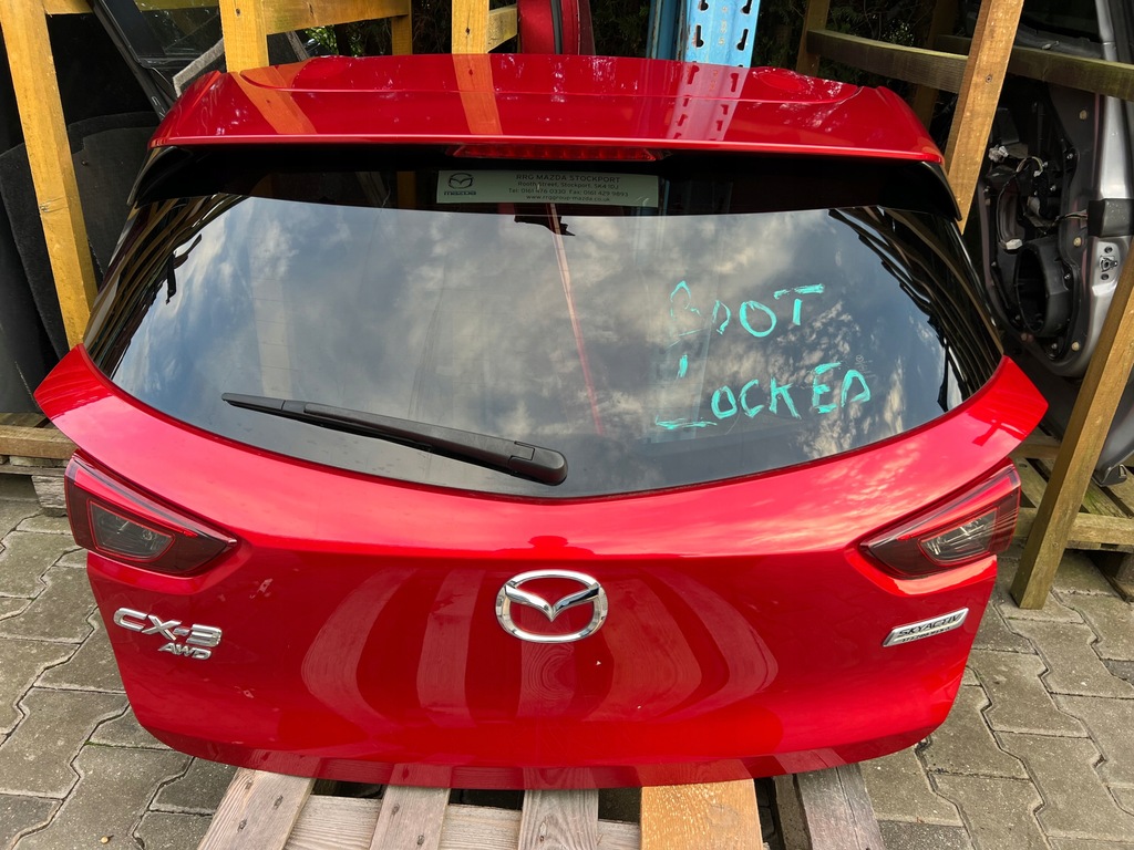 фото №2, Mazda cx-3 кришка багажника багажника камера rok 2016 колір 41v
