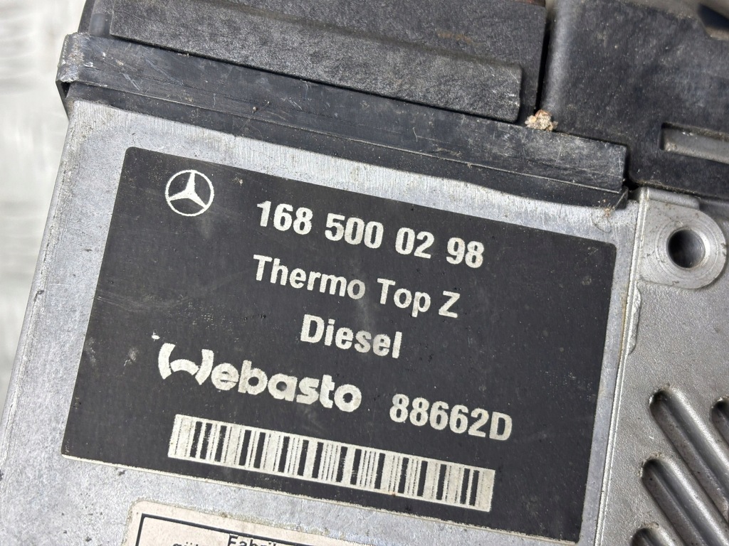 фото №7, 2000 mercedes-benz a w168 обігрівач стояночний webasto 1685000298
