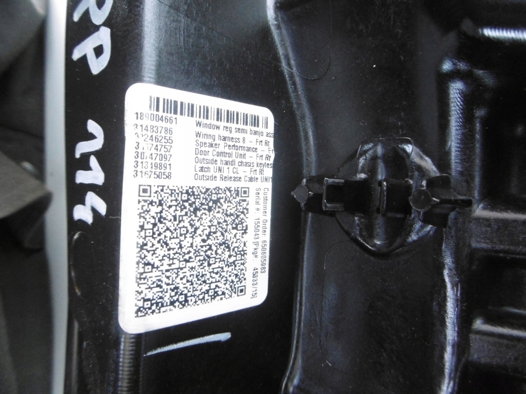 фото №9, Подъемник стекло правый перед s60 iii v60 ii 18-