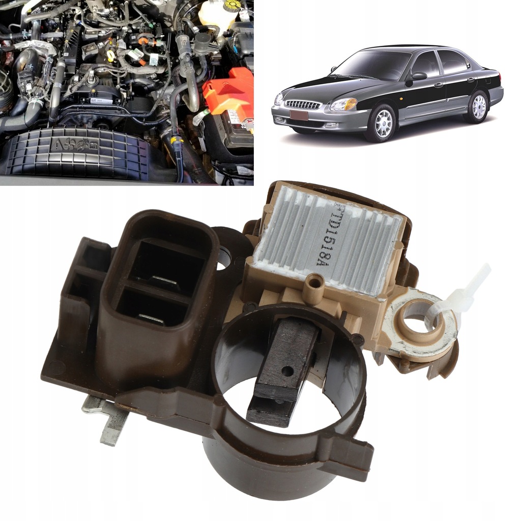 фото №12, Регулятор напруги генератора 2310015p91 замінник dla hyundai sonata