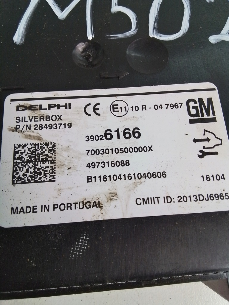 фото №2, M502 модуль радио навигации silverbox opel insignia 39026166