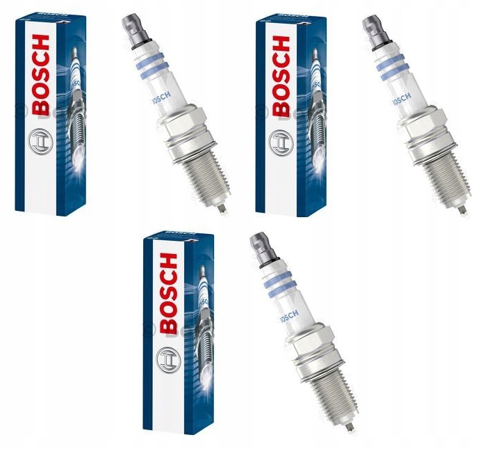 Купить 3 nowe свечи зажигания zpłonowe bosch 0242145573
