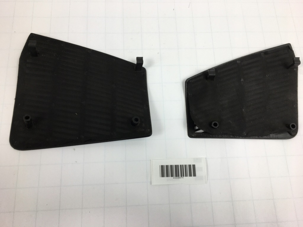 Защита накладки динамиков чёрные w панель приборная mercedes w201 190 Доставка