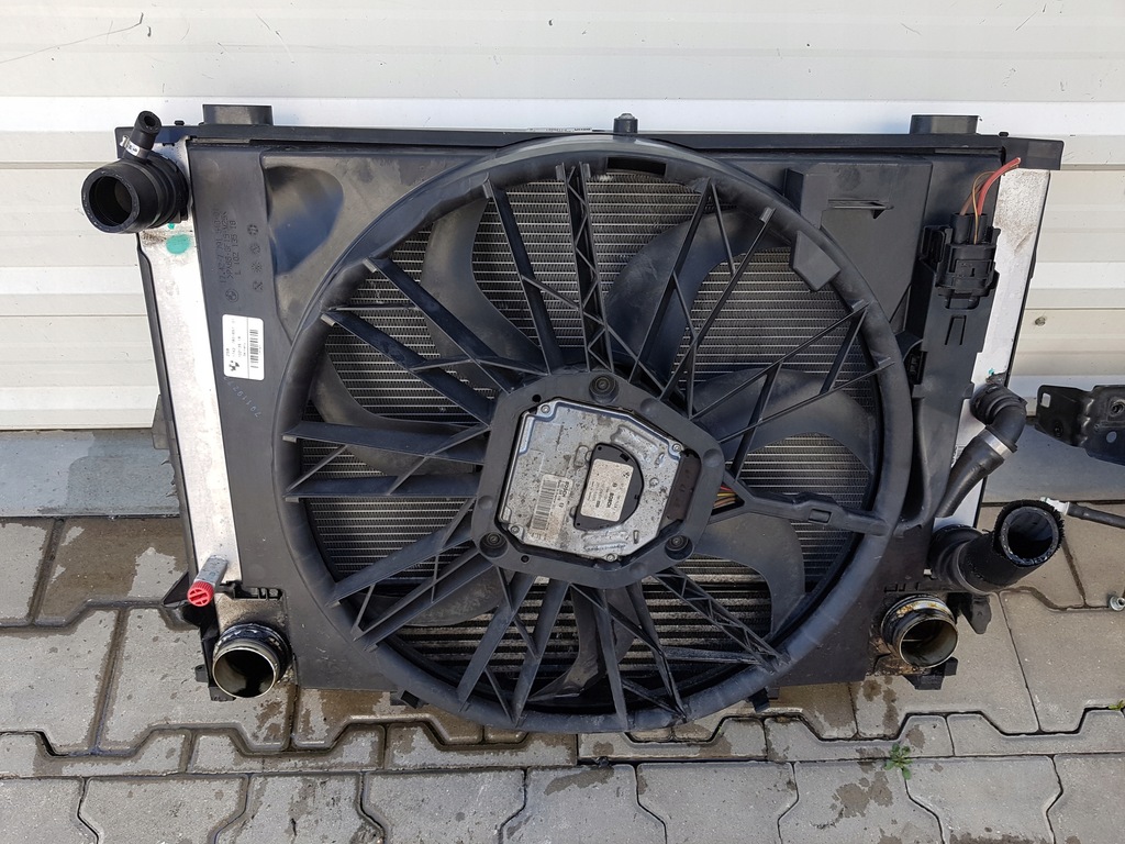 фото №5, Bmw 5 e60 e61 lift 3.0 d pas передний радиатор aut