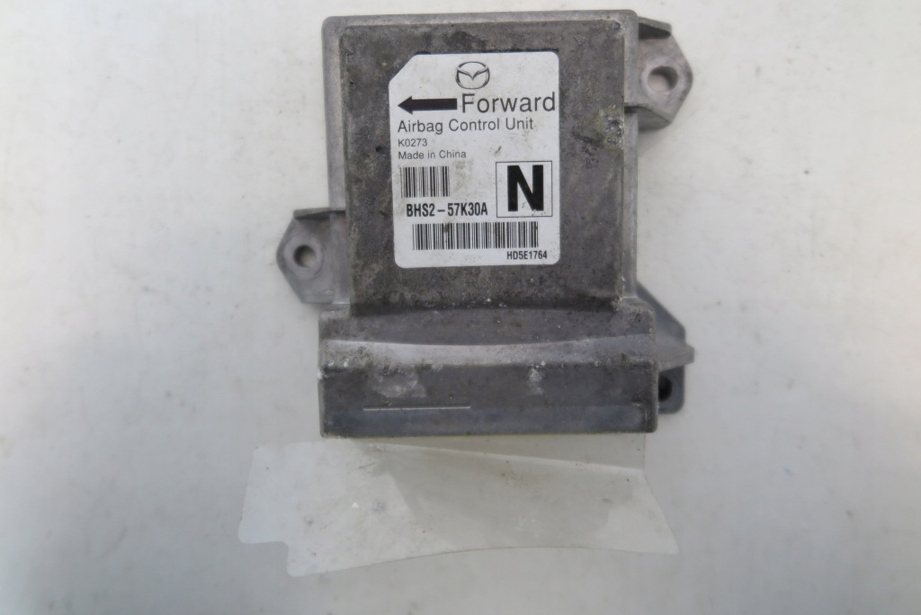фото №1, Модуль датчик подушка безопасности подушек воздушных mazda 3 bm bhs2-57k30a