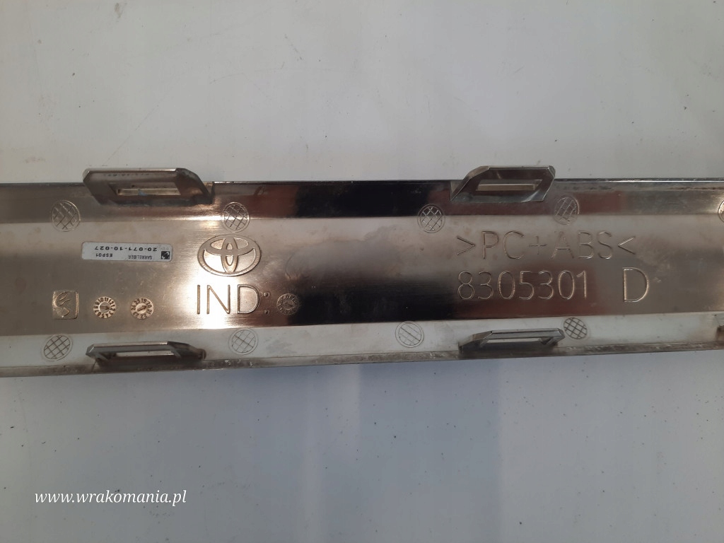 фото №15, Toyota proace 2 jumpy 3 expert 3 молдинг декоративна двері правий задня 8305301d