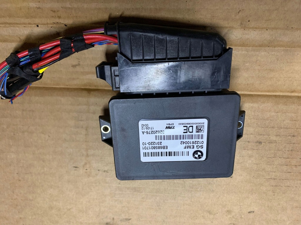 фото №1, 2013 bmw x3 f25 модуль гальма ручного 32620276