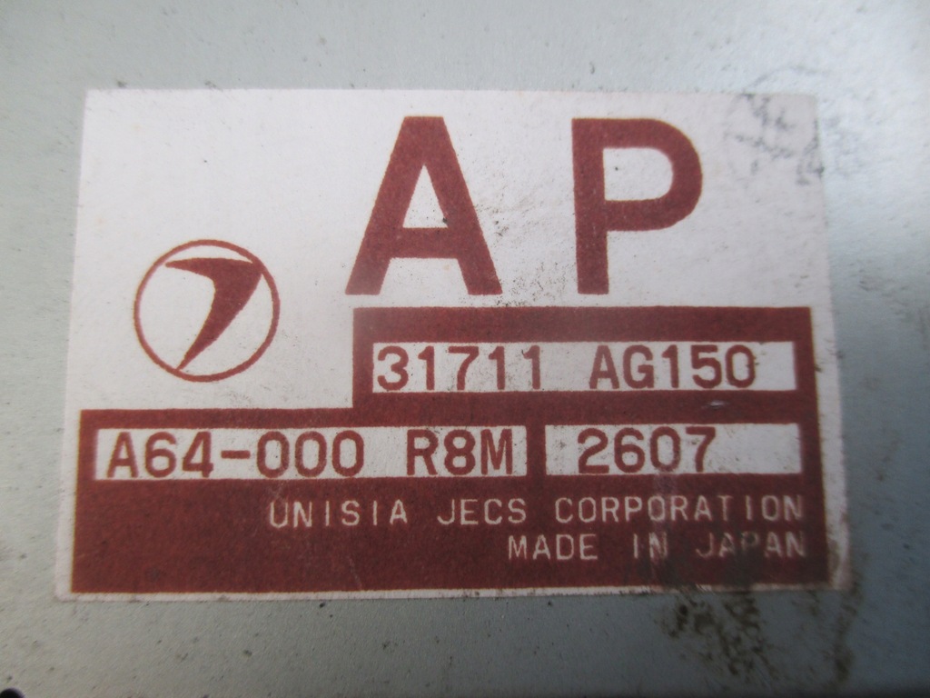 фото №6, Блок управления бортовой компьютер коробки subaru forester ii 2.0b