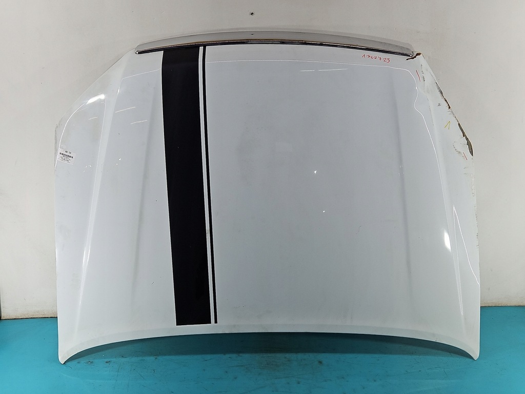 фото №1, Капот передня isuzu d-max ii 11-19 білий