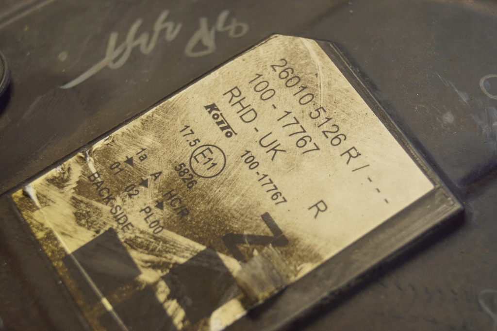 фото №13, Лампа правый перед renault kangoo ii lift