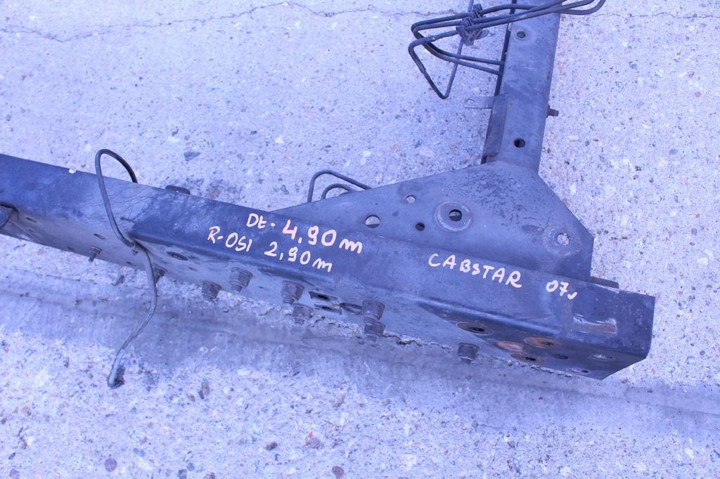 фото №4, Рама nissan cabstar maxity 07r.