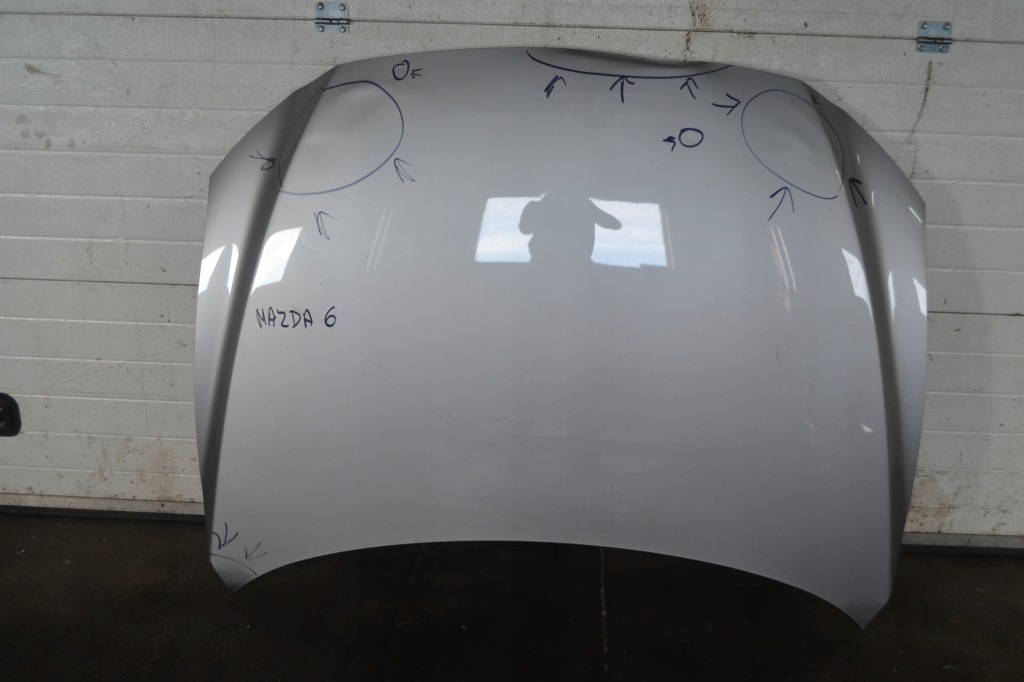 фото №1, Капот крышка двигателя перед mazda 6 vi gj gl lift