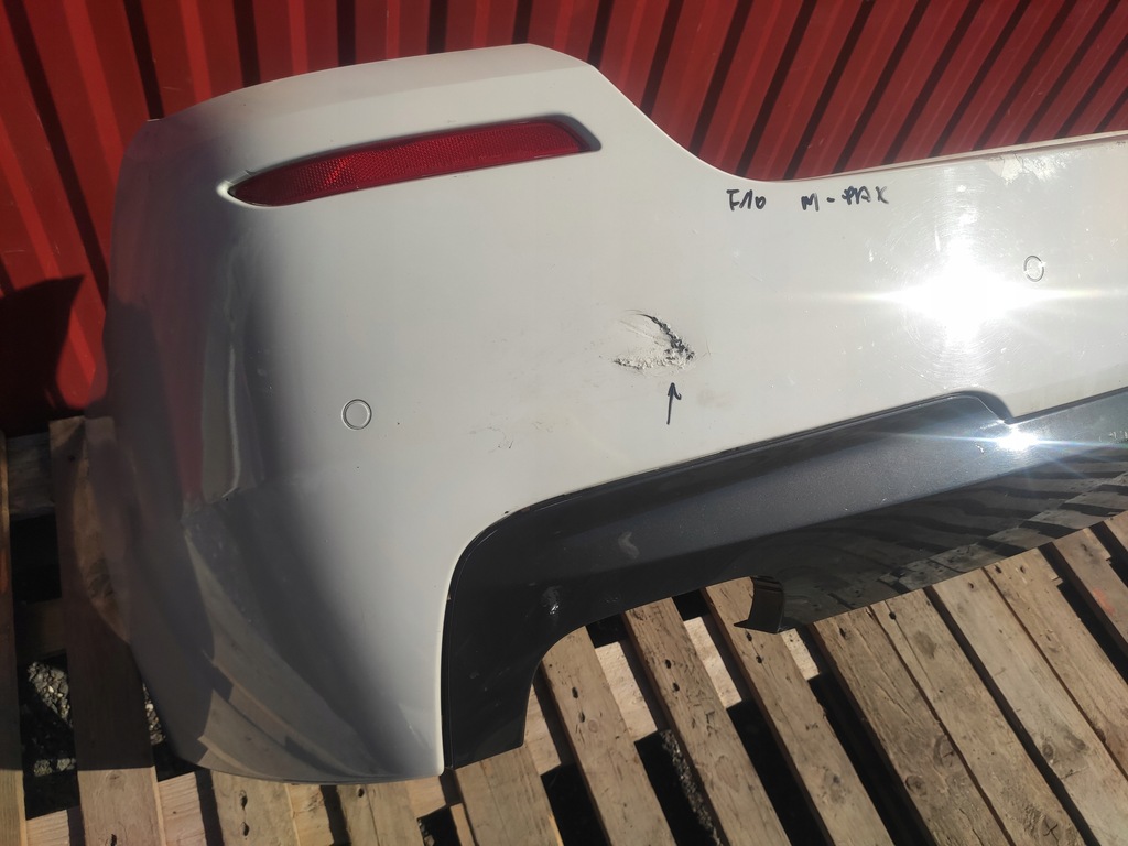 фото №9, Bmw 5 f10 m-pakiet набір бампер перед задня пороги підкрилок a300 alpinweiss